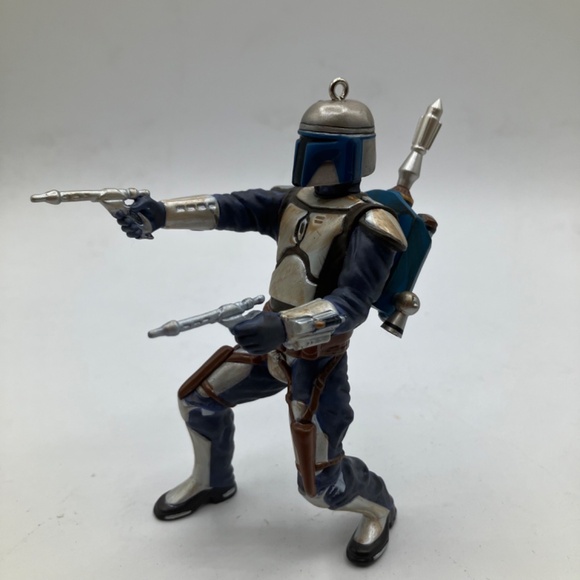 Star Wars Ornament Vintage Hallmark Jango Fett "Attack of The Clones"  In Box - Picture 6 of 9